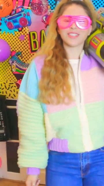 80s Inspired Crochet Bomber Jacket 💖💖 #shorts #crochet #crochetcardigan смотреть онлайн