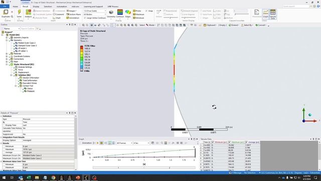 Hyperelastic Example in Ansys Mechanical смотреть онлайн
