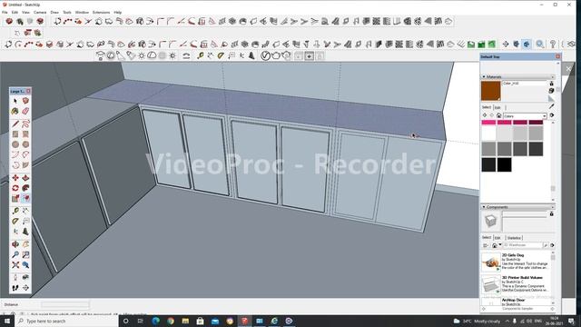 How to Make Modular Kitchen ( tamil) in Sketchup ( Full Prcedure ) # Tutorial # Tamil смотреть онлайн