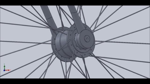 3D CAD - Bike animation collapse смотреть онлайн