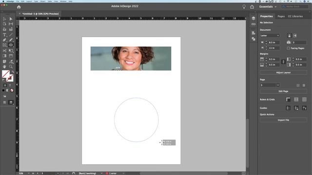 How to Crop an Image in InDesign смотреть онлайн