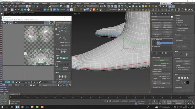 3Ds Max Unwrap Easy UDIMs Tutorial смотреть онлайн