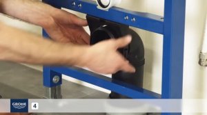 Как легко установить систему инсталляции GROHE для подвесного унитаза