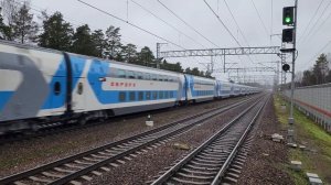 Аврора на испытаниях! ЭП2К-168+ЭП2К-500+ЧС6-016 летят в Москву