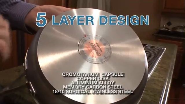 12" CopperClad Large Fry Pan Surgical Stainless Steel by BergHOFF 2213711 90 смотреть онлайн