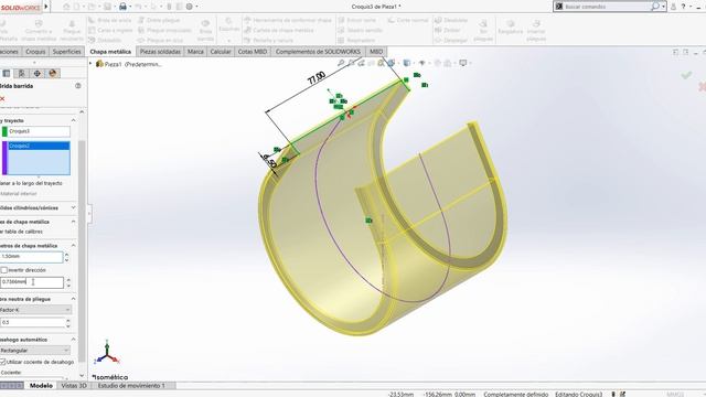 👍CHAPA METALICA EN SOLIDWORKS [12]👀 2020 смотреть онлайн