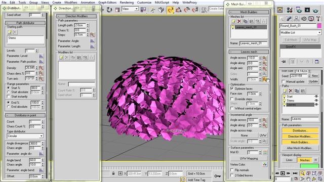 GrowFX 1.9.8 SP3: Creating the round bush смотреть онлайн