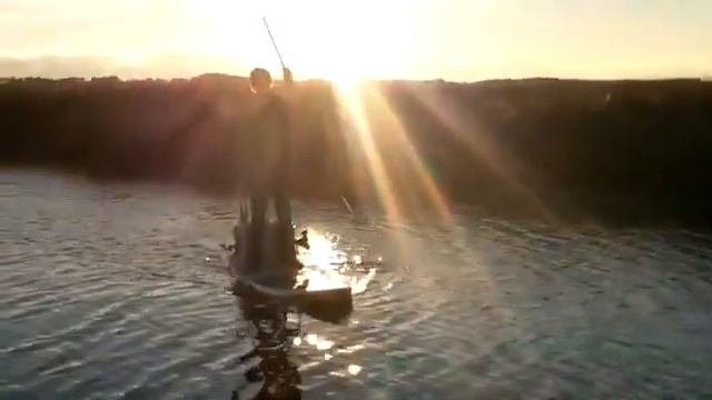 BOTE SUP Fishing Winter Afternoon Paddle in Destin, Florida смотреть онлайн