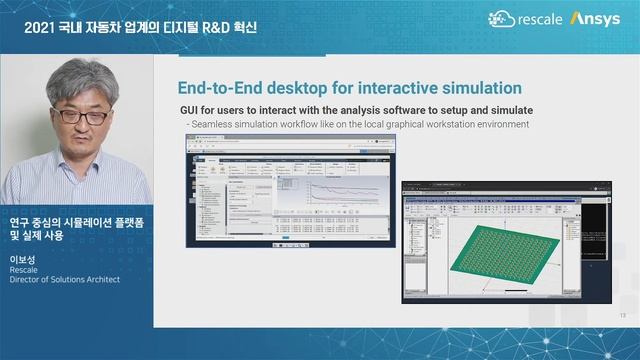 [Rescale X Ansys] 2021 국내 자동차 업계의 디지털 R&D 혁신 (자동차공학회 회원 대상) смотреть онлайн