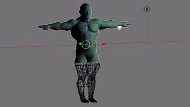 Wireframe to texture on human form смотреть онлайн