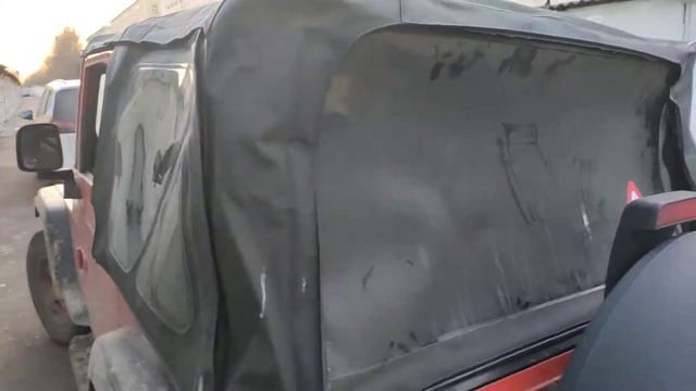Софт топ на Jeep Wrangler TJ смотреть онлайн