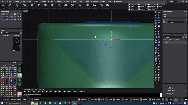 Matrix 9 to MatrixGold Basics of Rhino Sub D modeling смотреть онлайн
