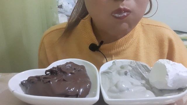 MUKBANG|ICE CREAM|CRUNCH|MERINGUE