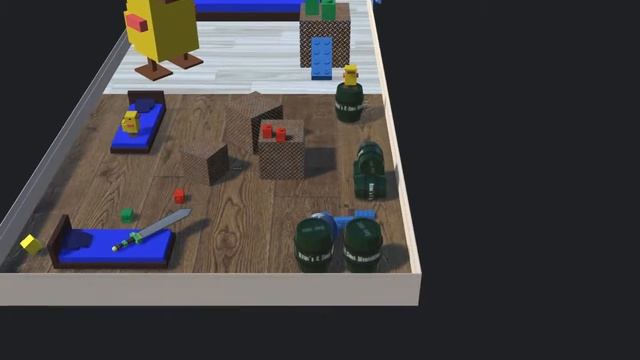 Simple Unity Prototype (B) Ball Jump, Blender Models and Textures смотреть онлайн