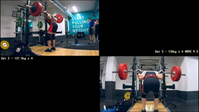 M8-W3-W3 | Strength Block | 4 WEEKS OUT | Squat 3RM, Technique Bench & Band Block Pulls смотреть онлайн