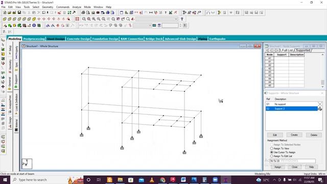 Building Design in STAAD.Pro Course | Day 1 | Using CAD for Gridlines & Complete Modelling смотреть онлайн