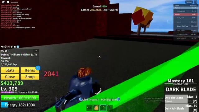 3 часть блокс-фрукт но за Мечника смотреть онлайн