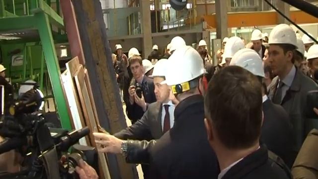 Визит Губернатора Мо на ДСК «Град»