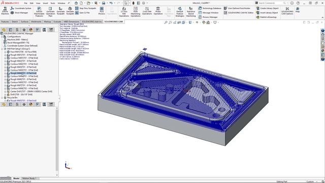 Getting Started with SOLIDWORKS CAM - Part 2 смотреть онлайн