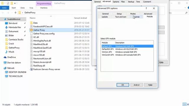 Gather Proxy portable med winrar "inget ljud" смотреть онлайн