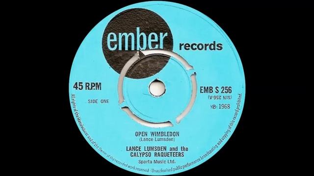 Lance Lumsden and the Calypso Raqueteers - Open Wimbledon