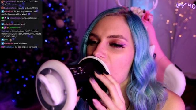 NOVARUU SEXY LICKING MICROPPHONE // Sexy ASMR // Sexy Twitch Girl смотреть онлайн