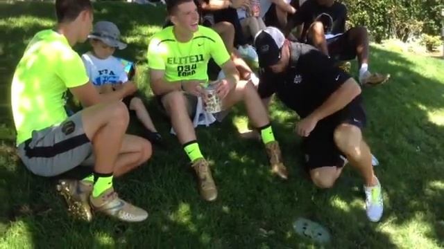 Andrew Ford and Trent Dilfer at Elite 11 смотреть онлайн