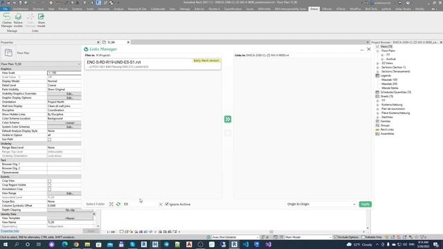 Links Manager. Revit plugin. What is it for and how to use it? смотреть онлайн