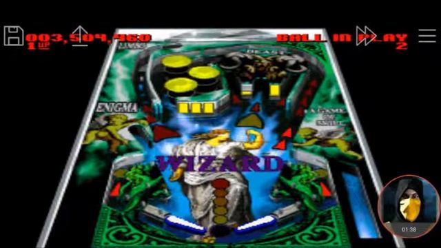 Super Pinball Behind The Mask [The Wizard] - Snes Emu смотреть онлайн