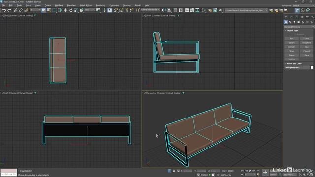 22 - Using Isolate Selection and Lock Selection in 3ds Max 2025 смотреть онлайн