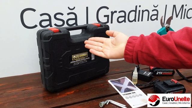 FOARFECA DE GRĂDINĂ LIDERMAN CU ACUMULATOR DE 21V смотреть онлайн