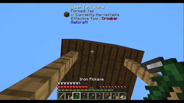 Minecraft Let's Play FTB - Regrowth Day 120&121 - Water Tank Construction