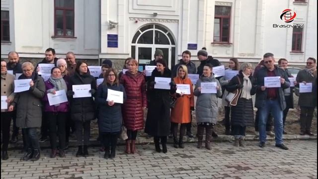 Protest, ACUM, La TRIBUNALUL Brașov