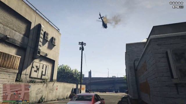 GTA V Michael's First Person Shootout + Five Star Wanted Level Escaped(VE:DGA 4.3.5) смотреть онлайн
