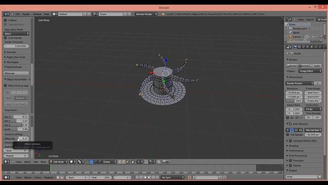 blender 2.69 multiple extrude addon installation смотреть онлайн
