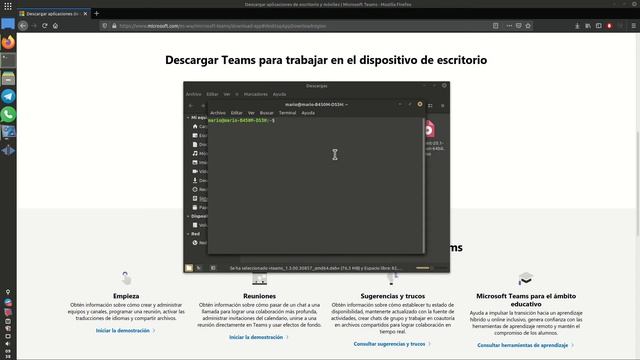 🔴 Cómo Descargar MICROSOFT TEAMS en LINUX 🐧 смотреть онлайн