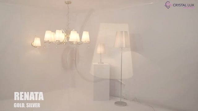Коллекция светильников Crystallux серии RENATA смотреть онлайн