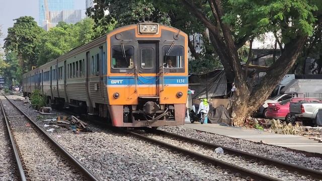 ปรับหน้าดิน โล่งไปเยอะ ชุมชนบุญร่มไทร #train