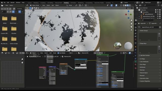 Cell Fracture Abstract Face Render | Made in Blender Cycles | Timelapse - 3 смотреть онлайн
