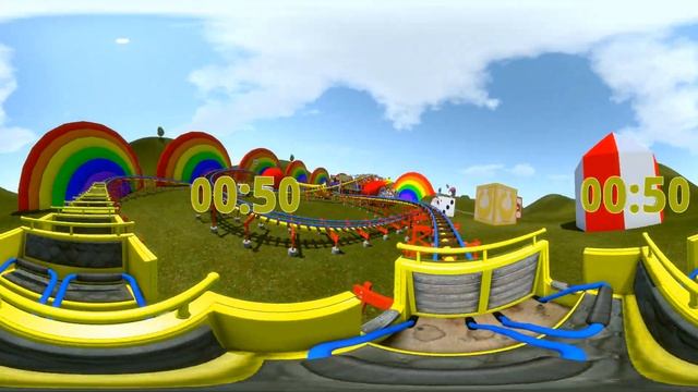 The Amazing Digital Circus 360 Timer ⌛ The Tent Roller Coaster 🎪