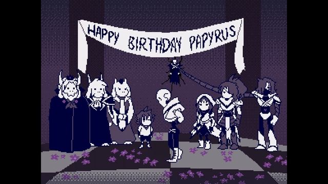 Birthday Boy Time 9/9 - XTale Papyrus