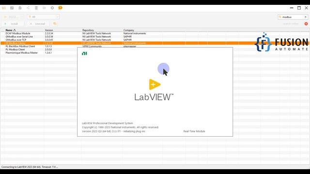 How to Install NI LabVIEW Modbus Library in LabVIEW 2023 Q3 | IoT | IIoT | смотреть онлайн