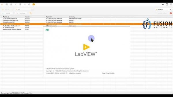 How to Install NI LabVIEW Modbus Library in LabVIEW 2023 Q3 | IoT | IIoT |