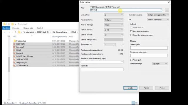 Arhiviranje: stiskanje (7zip) смотреть онлайн