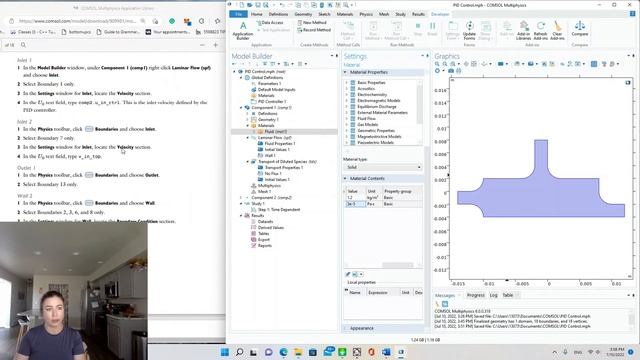 PID Control in an Internal Combustion Engine COMSOL Tutorial смотреть онлайн
