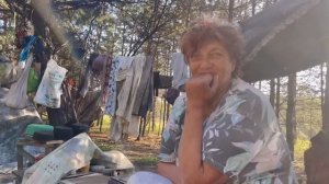 Люди свалки. Жизнь в лесу. Витёк мусорщик. Часть 11.