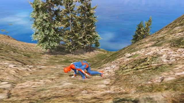GTA 5 Crazy Ragdolls Spiderman VS Green Gorilla (GTA 5 Euphoria Physics Funny Moments & Fails) смотреть онлайн