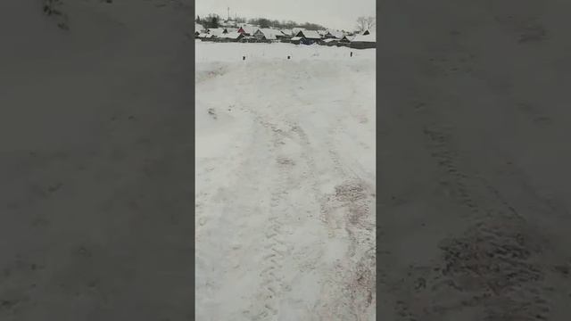 Немного про уборку снега и много слов))) смотреть онлайн