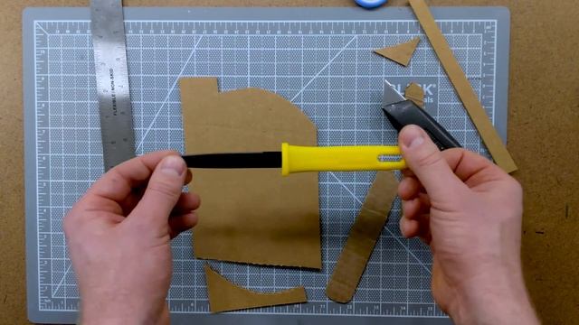 How to Cut Cardboard Cleanly Curvy or Straight смотреть онлайн