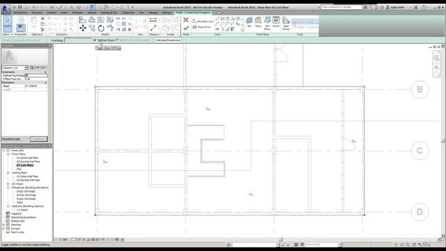 Revit 2015 Eğitimi - 31 Çatı Çizimi смотреть онлайн